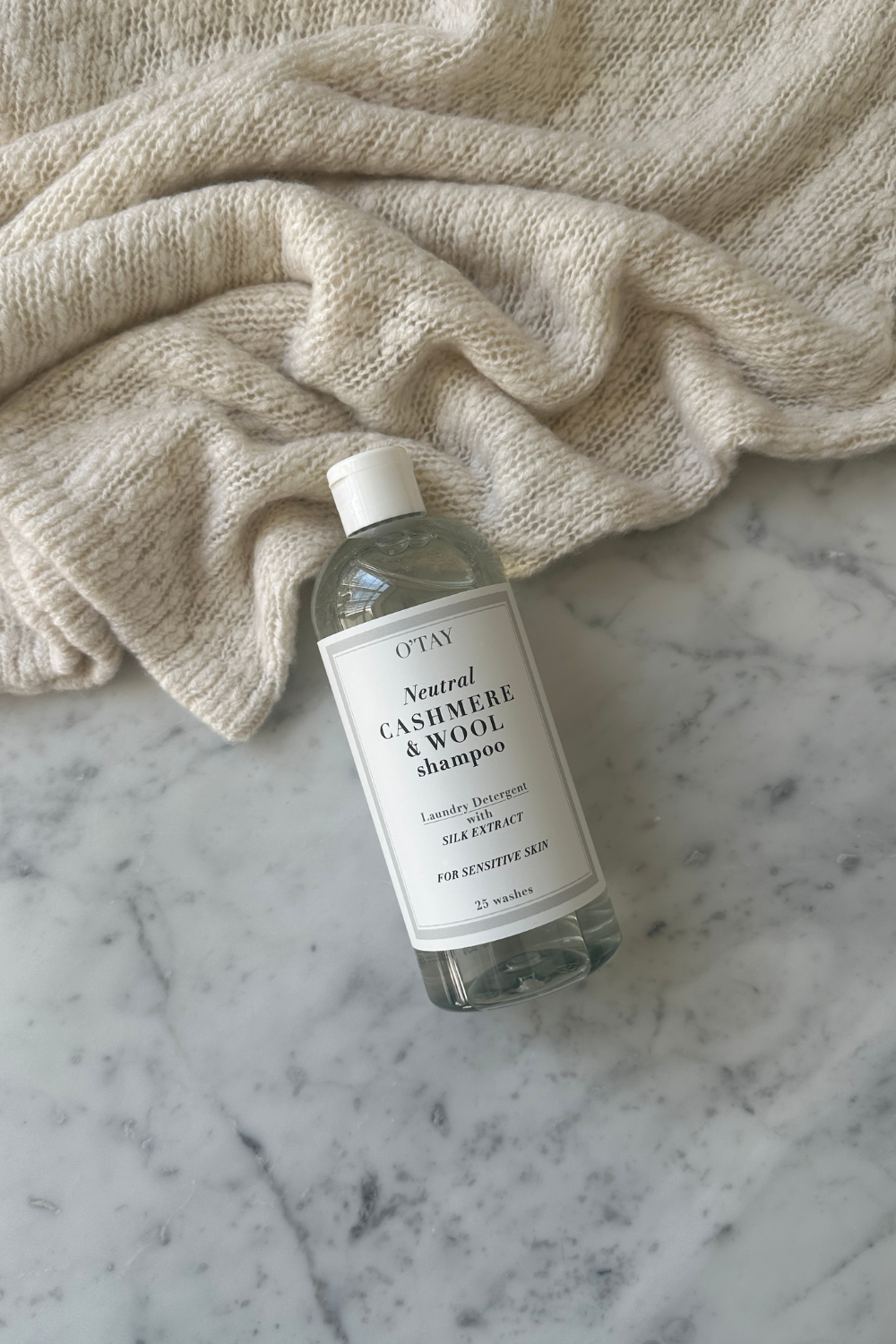 O'TAY Neutral Cashmere & Wool Shampoo Plejeprodukter Silk Extract / Neutral