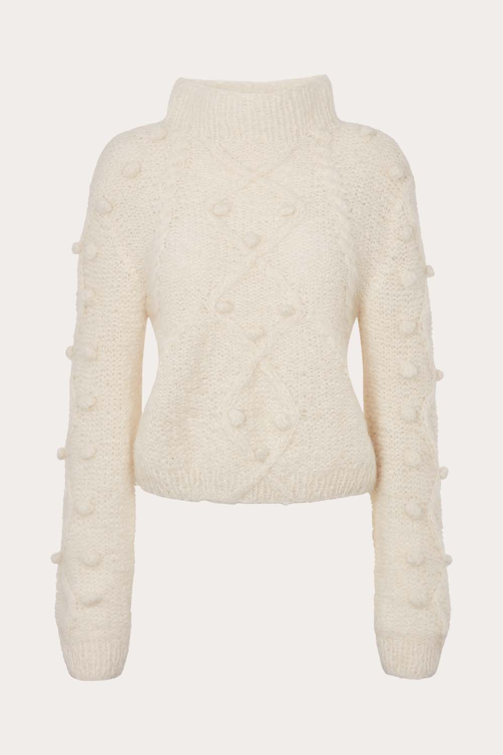 O&#39;TAY Zia Sweater Bluser Off White